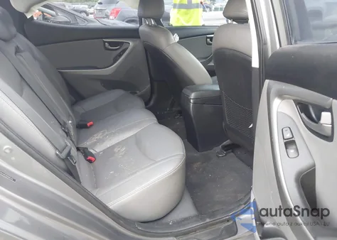 2012 Hyundai Elantra Limited from USA, damaged, VIN 5NPDH4AE4CH081104